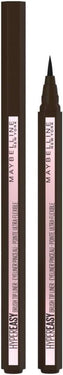 Maybelline Hyper Easy Brush Tip Liquid Eye Liner, Long Lasting, Easy To Apply, Smudge Proof Formula 810 Pitch Brown