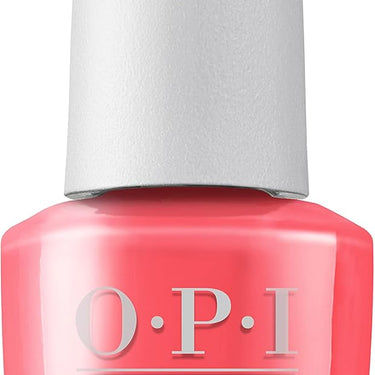 OPI Nature Strong Nail Polish | Quick Dry Vegan Nail Varnish with Long-Lasting Results | Made with Natural Ingredients | Red Shades | Once and Floral | 15 ml